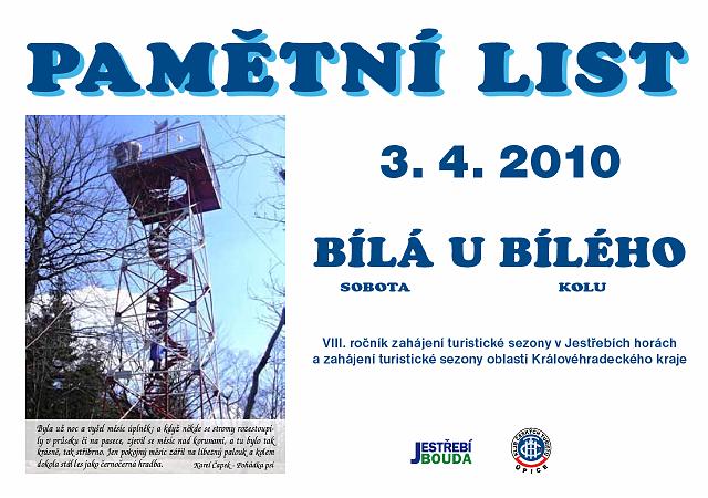 Bílá u Bílého 2010