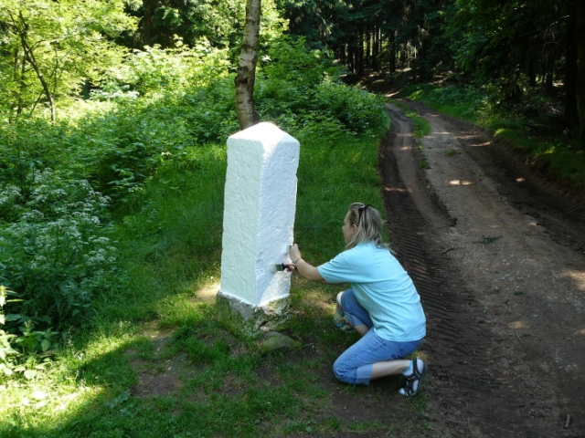 Bílení Bílého kůlu